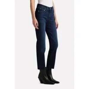 Edwin 1947 Women's Bree Ankle Raw Hem Night Sky Size 30 NWT